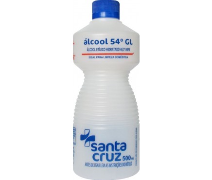 Alcool Liq.santa Cruz 54%500ml