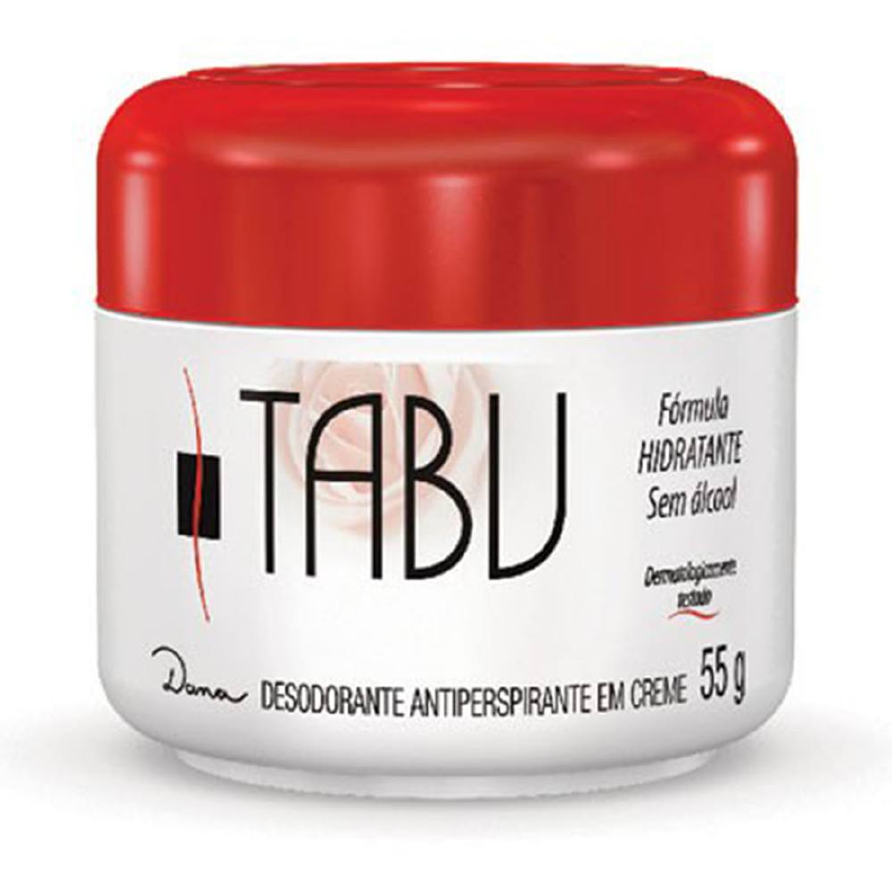 Desod Creme Tabu Tradicional-55grs