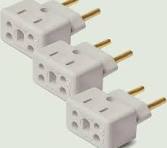 Plug Adaptador Imp Original10/20a Bco-1und