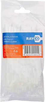 Abracadeira Rayco Nylon Bc 100x2,5 1x100und