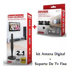 Antena Digital Aquario Int Hdtv-3mt-1und