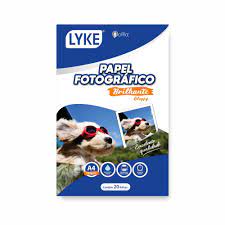 Papel Fotografico Lyke A4 101095-1x20fls