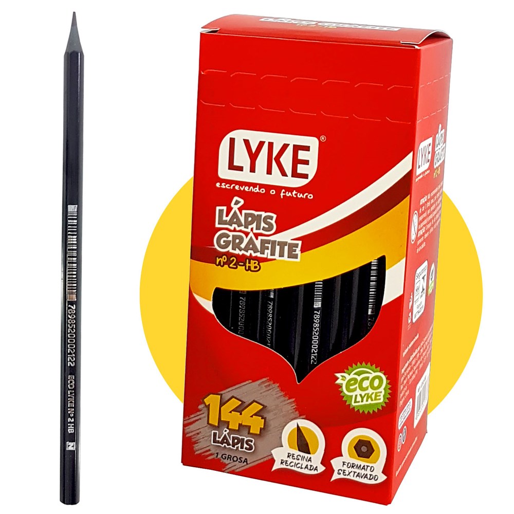 Lapis Esc Lyke Grafite Eco Cod-380-144un