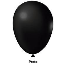 Balao Artimagem Preto N.6,5 1x30und