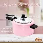 Alum Arte P/pressao 3.5l Antiderente Rosa