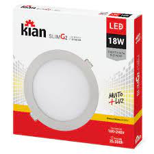 Lamp Kian Luminaria Led Embuti 18w Biv 100-240v-1und