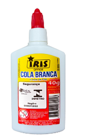 Cola Escolar Iris Bca 40grs-1und