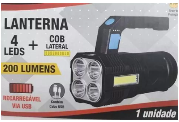 Lanterna Led Noll 200lumens-1und