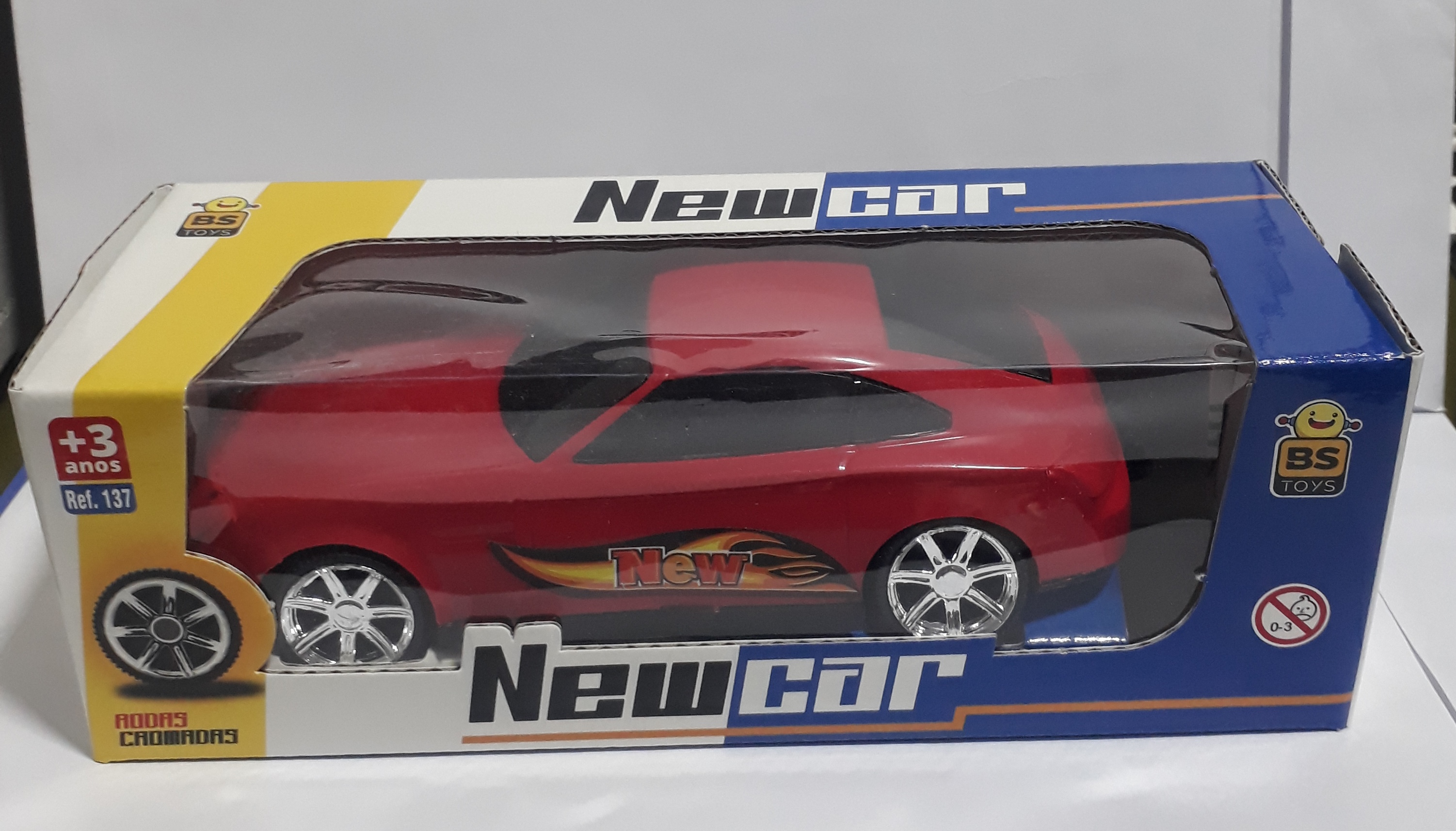 Brinq Bstoys Carro New Na Cx Ref-137-1und