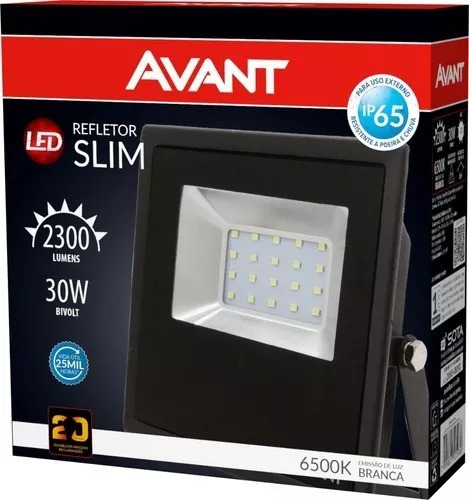 Refletor Led 2300lumes Avant 30w Biv-1und