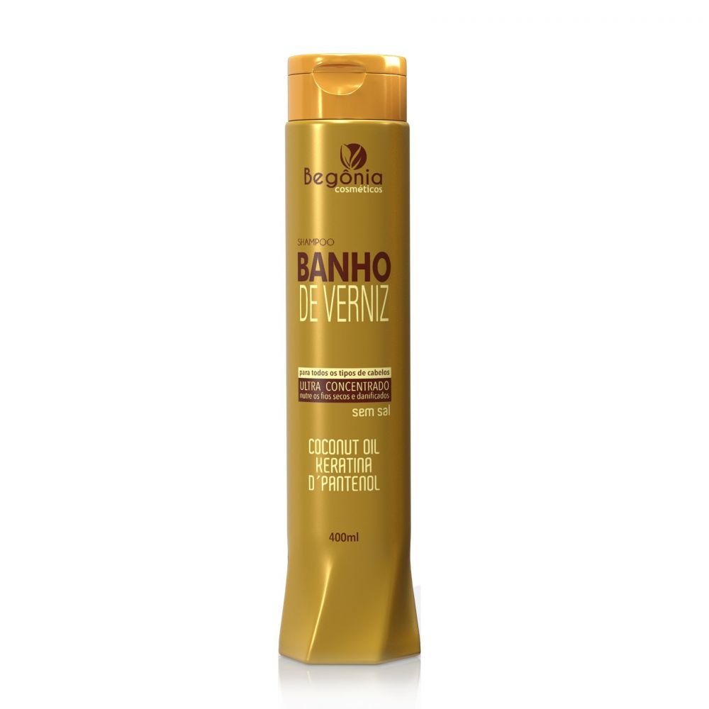 Begonia Banho De Verniz Shampoo 400ml