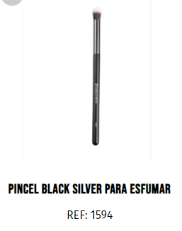 Pincel M.boni P/esfumar Black Sil. Ref-1594