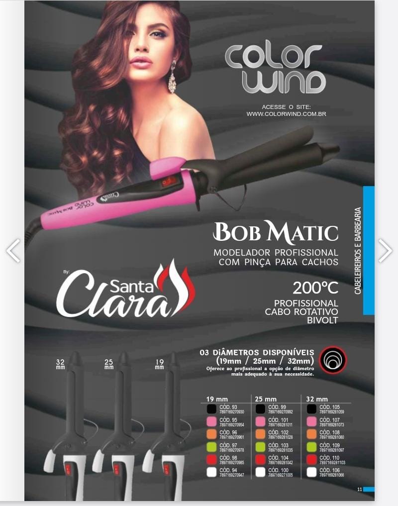 Bob Matic Pink Santa Clara Biv-19mm