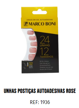 Unha Autoad Rose Ref-1936-24un