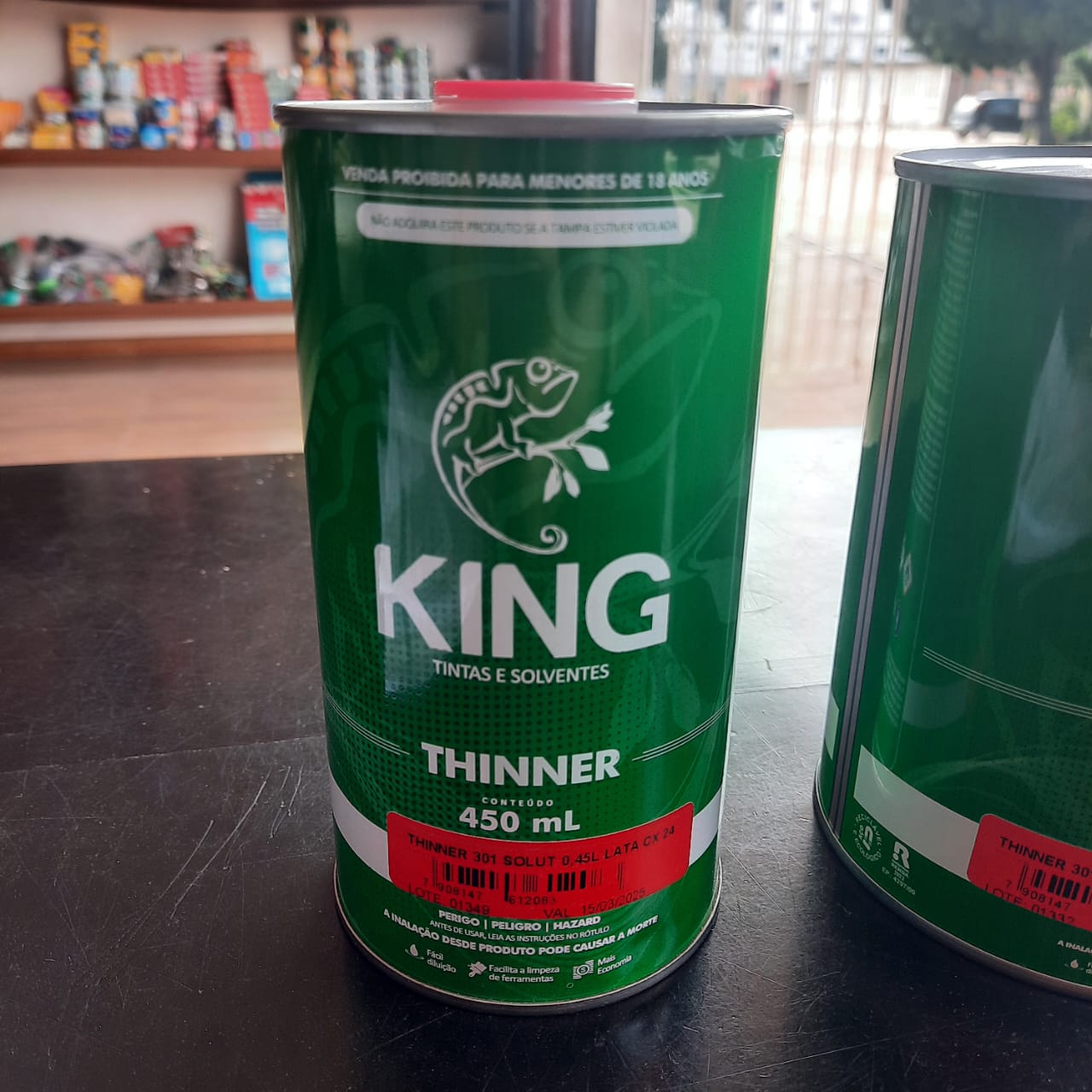 Solut Thinner King 301 Lata 450ml