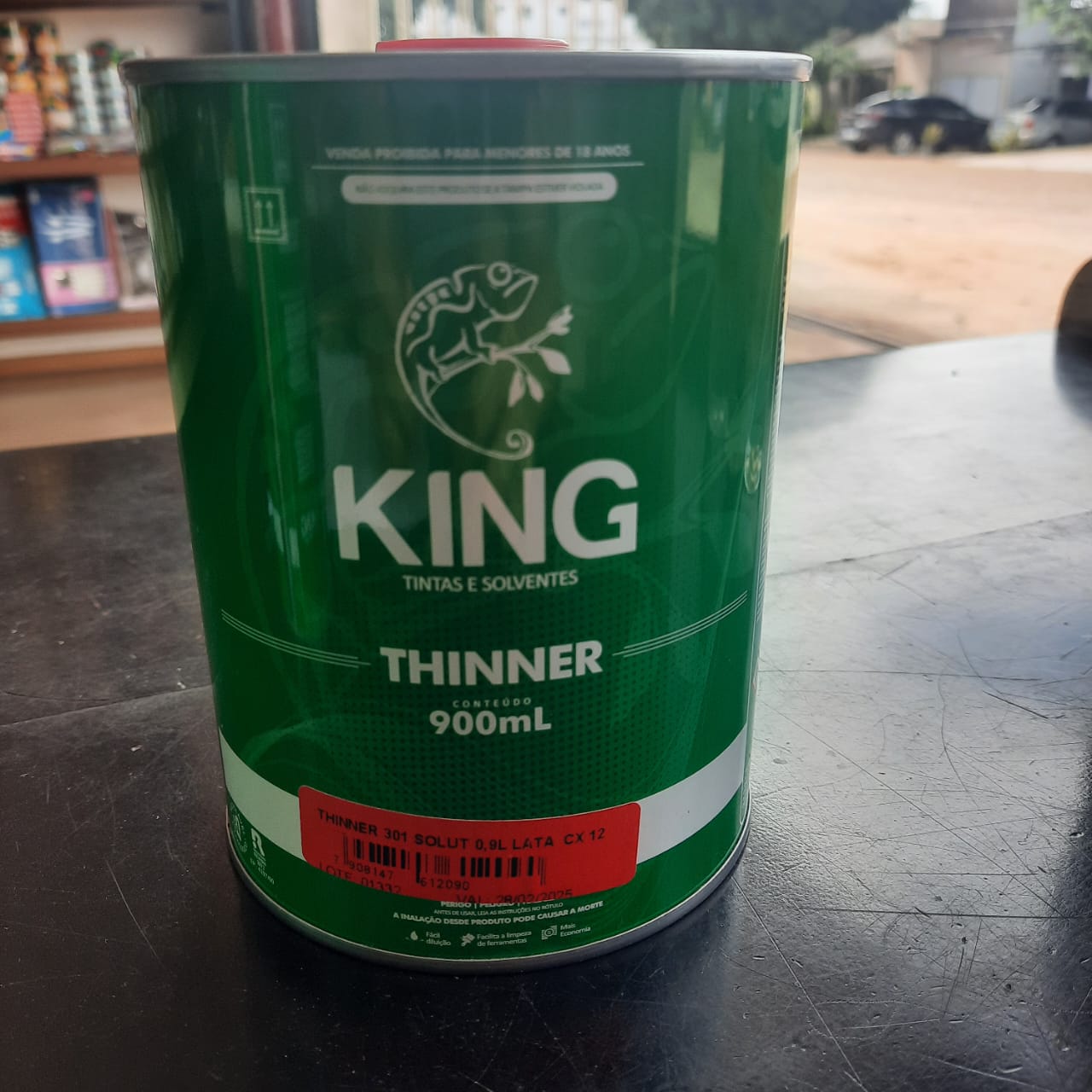 Solut Thinner King 301 Lata 900ml