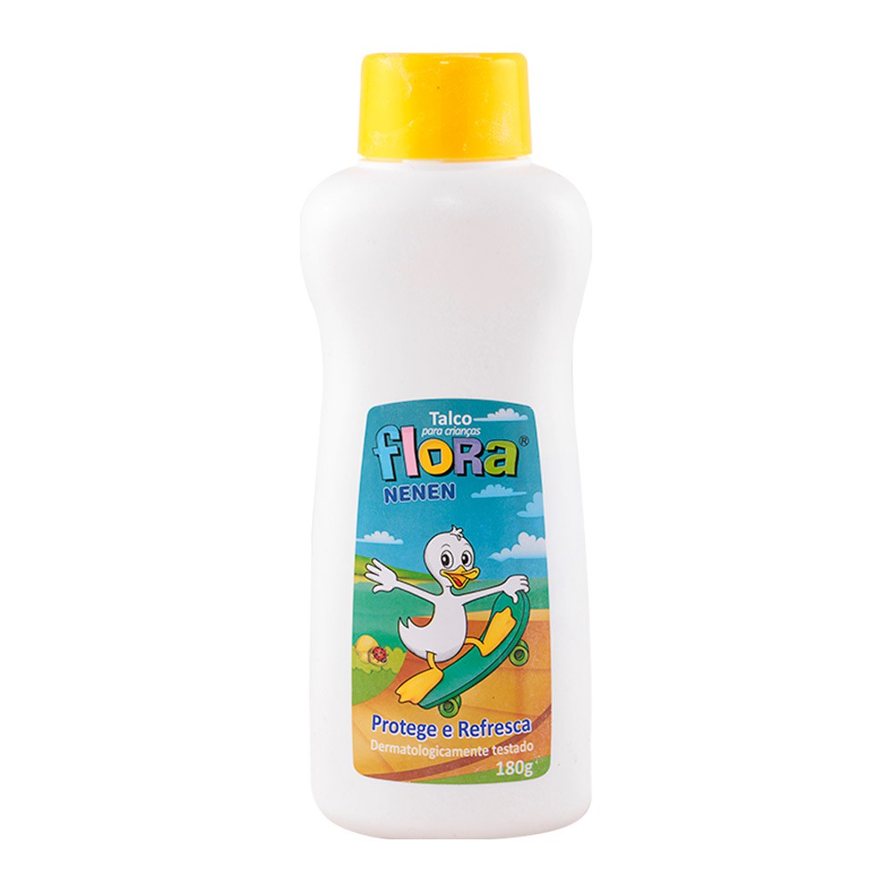 Flora Nenem Talco Inf Prot.refresca-180gr