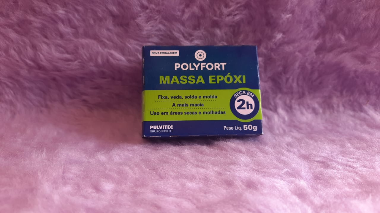 Cola Massa Polyfort Pq-50grs-1und