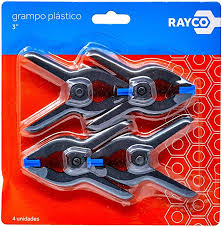 Grampo Rayco Plastico Ref-12388 Kit C/4und