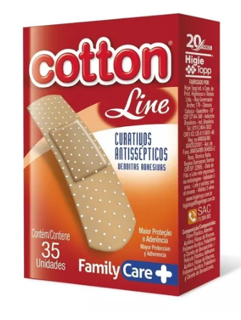 Curativo Cotton Line Bege 1x35und*