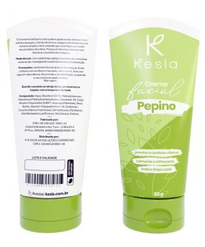 Kesla Creme Facial Pepino Bisnaga-40gr