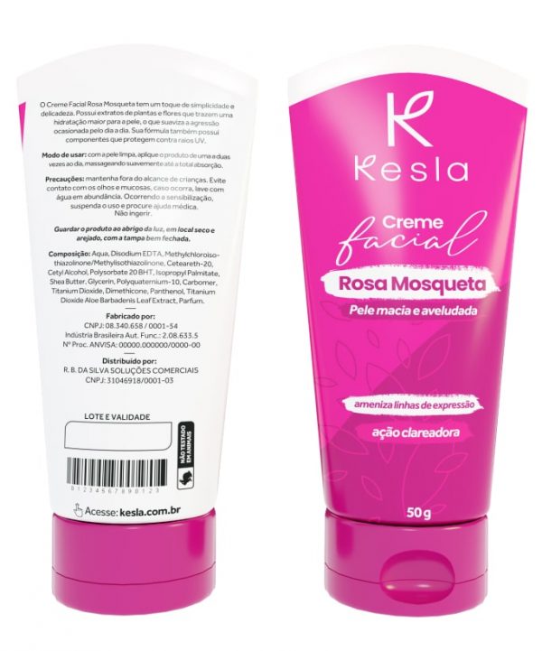 Kesla Creme Facial R.mosqueta Bisnaga-40gr