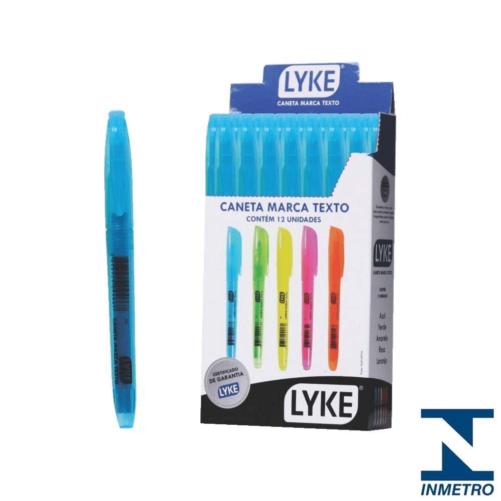 Pincel Marca Texto Lyke Az-315-12und