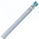 Regua Escolar Lyke Aluminio 30cm-1und