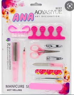 Alicate Unha Kit Manicure Aoyasiyue 6und